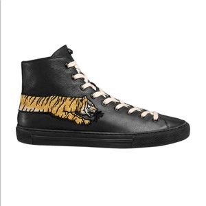 Gucci Tiger Extended Leather Hightop
